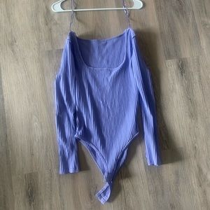 Women’s small purple bodysuit